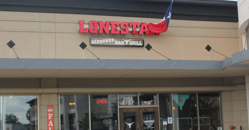 Lone star bar & grill top